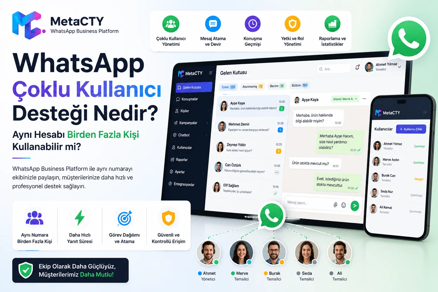 WhatsApp Çoklu Kullanıcı Desteği Nedir? Aynı Hesabı Birden Fazla Kişi Kullanabilir mi?